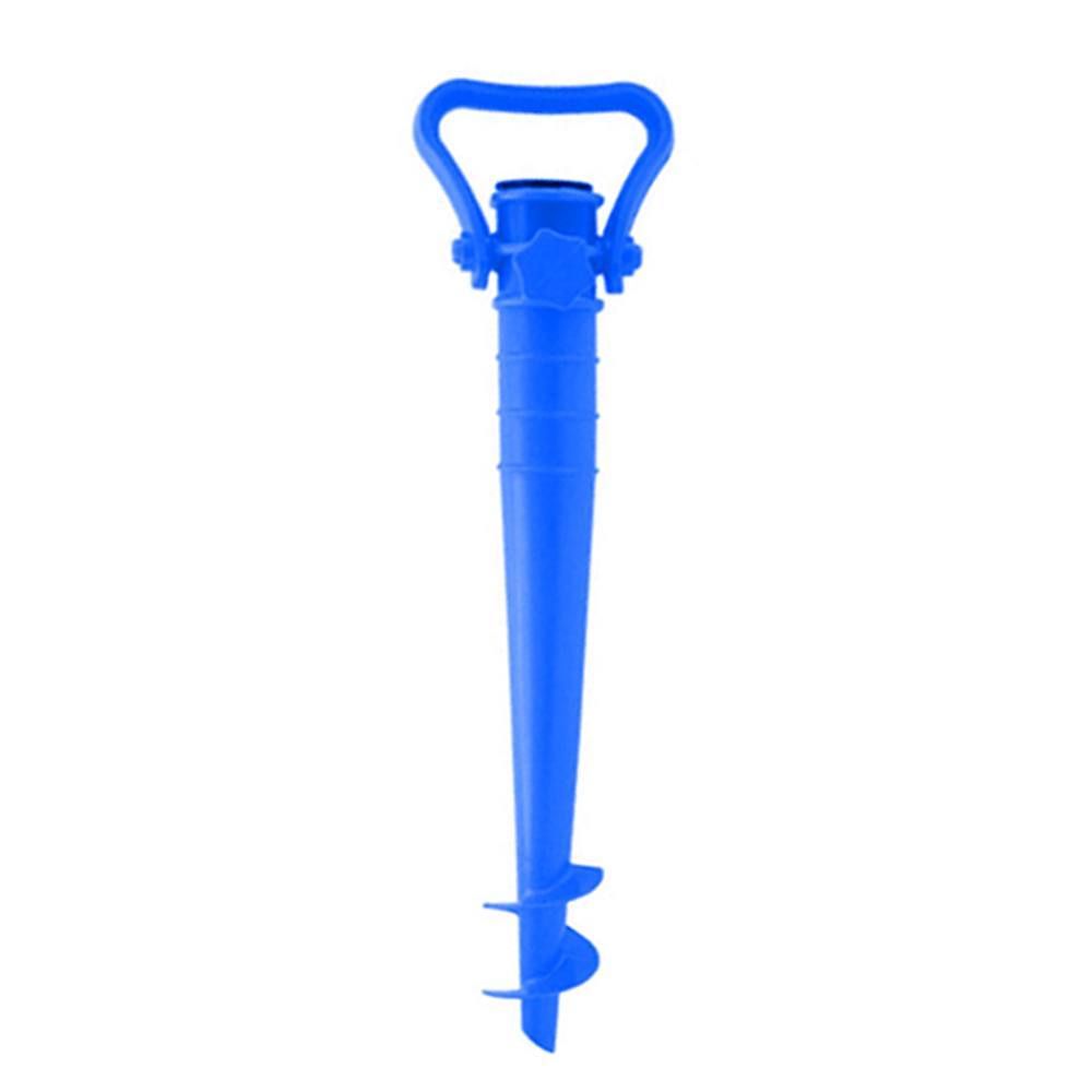Marbueno pincho parasol plastico color azul 44 cm jardin piscina