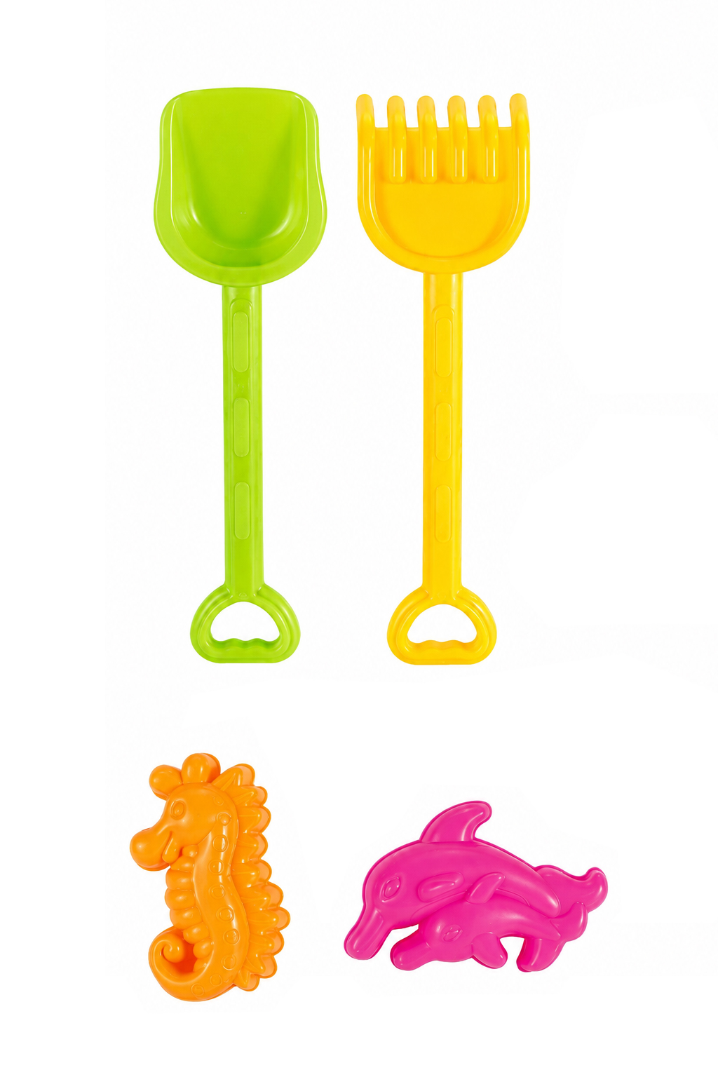 Marbueno Set 2 palas playa c/accesorios 40 × 8,5 cm surtido red