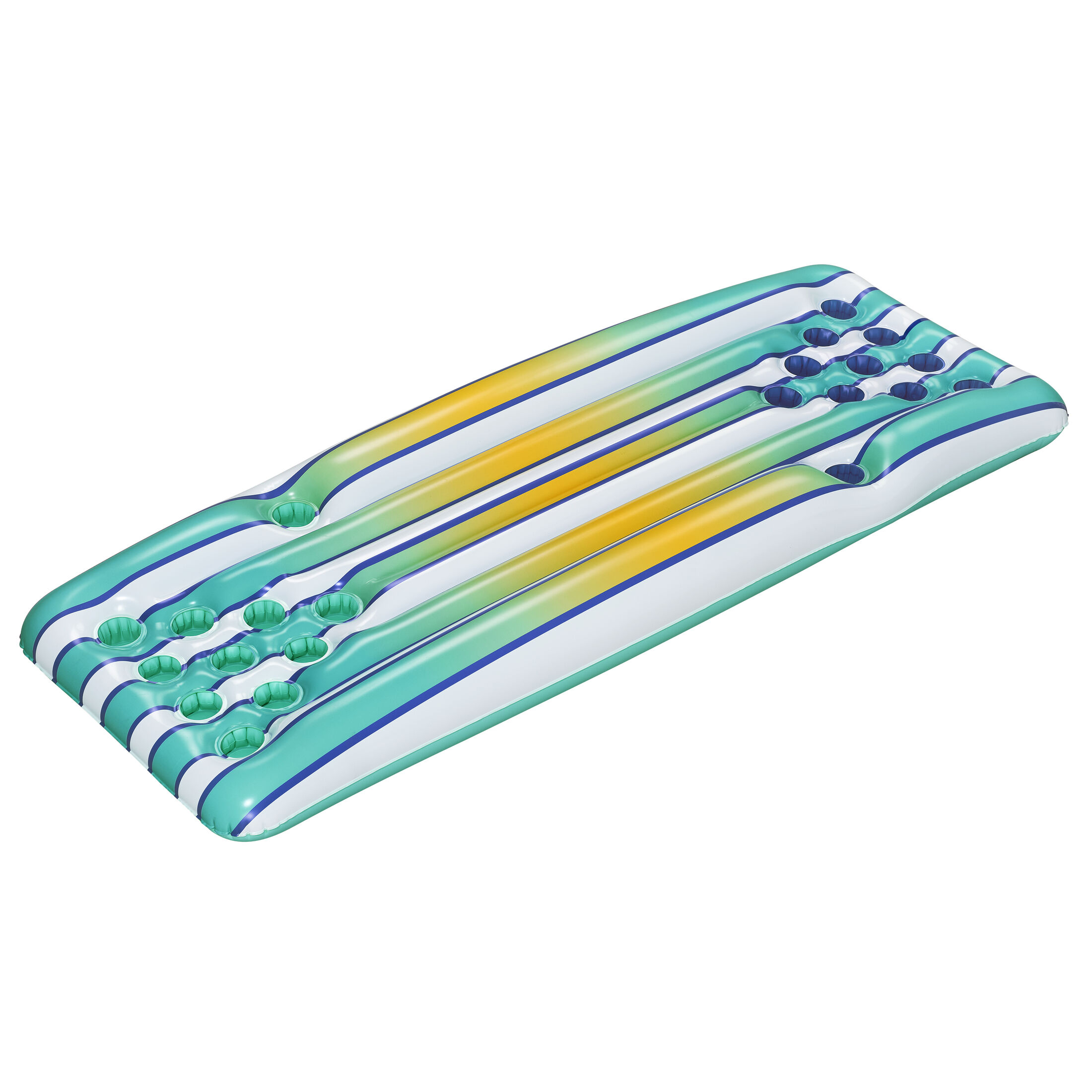 Bestway Colchoneta flotante con juego punteria 176 × 76 cm caja +6 años