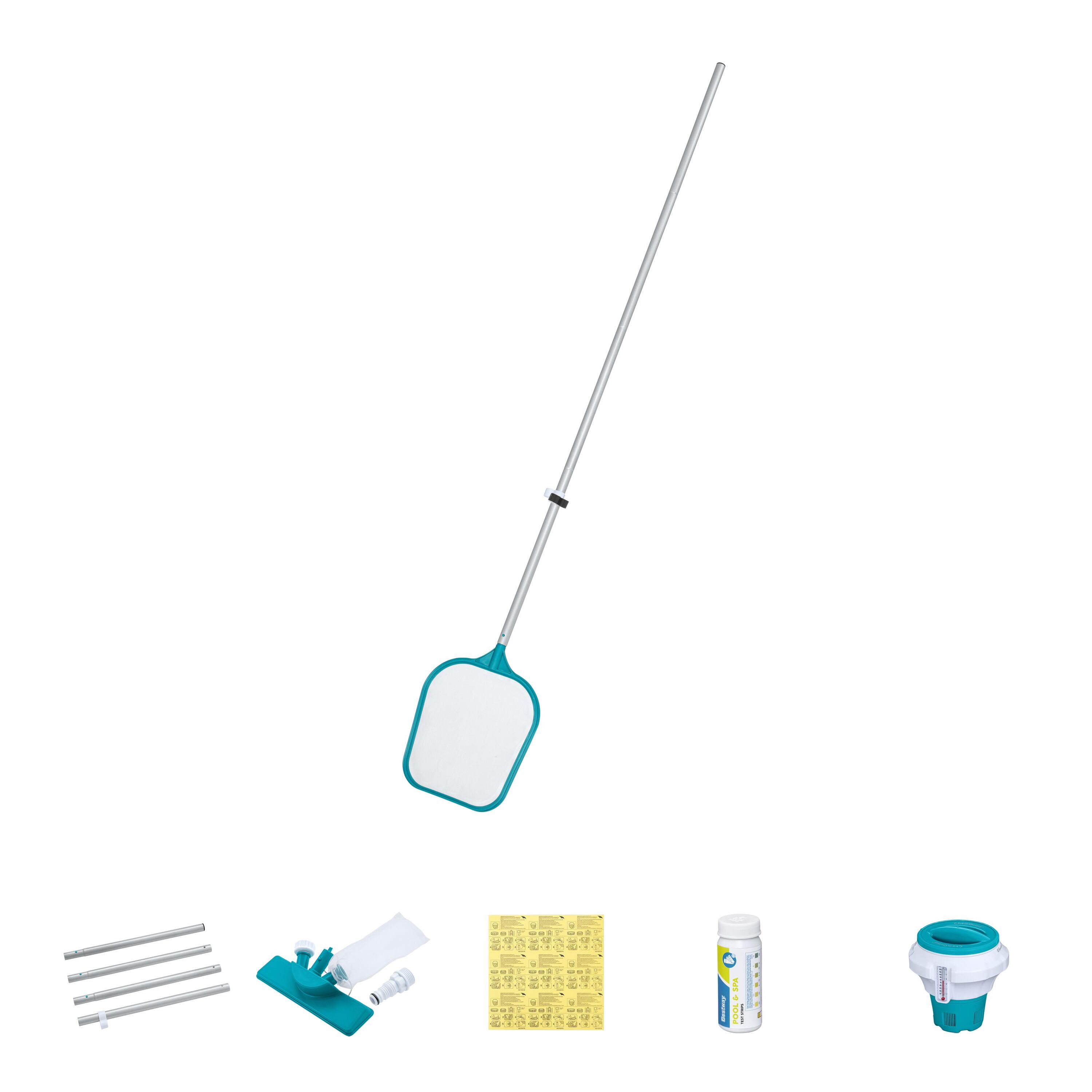 Bestway Kit mantenimiento piscina palo 161 cm caja