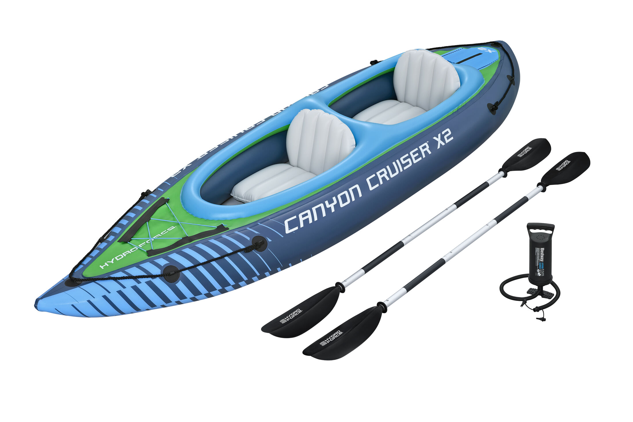 Bestway Kayak doble canyon cruiser x2 348 × 86 cm caja