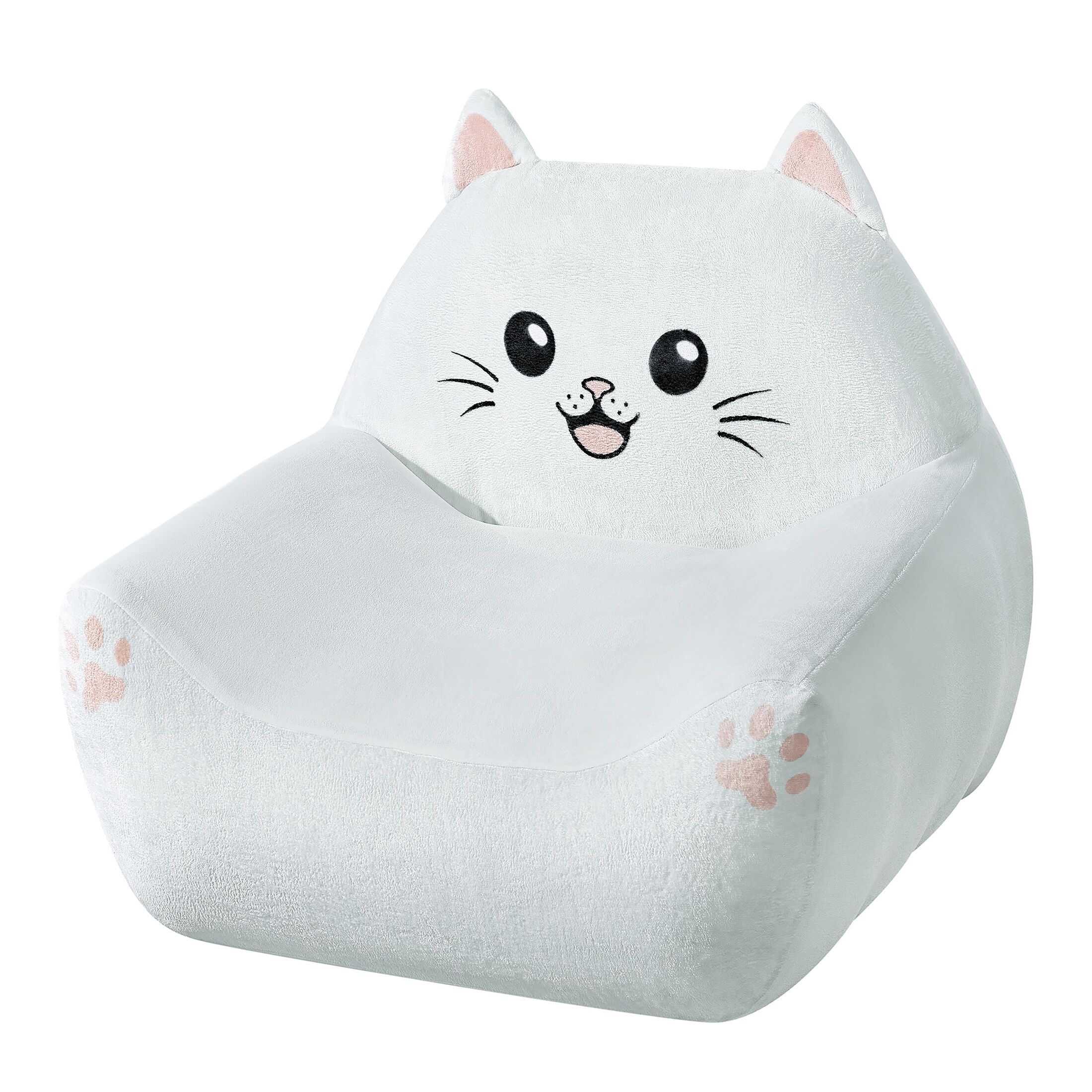 Bestway Sillon gigante gato funda lavable 81 × 78 × 78 cm caja +3 años